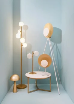 Sale Bizzotto PIANTANA DESIGN TREPPIEDE BIA-ORO H156