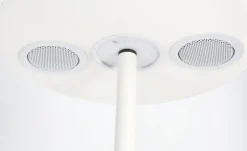 Sale Bizzotto PIANTANA SOLAR LED SPEAKER PE BIANC H150