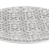 Outlet Bizzotto PIATTO DECORATIVO ARES CR GRIGIO