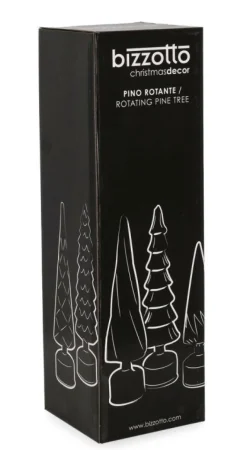 Clearance Bizzotto PINO ROTANTE VT FROSTY BIANCO H40 C-LED