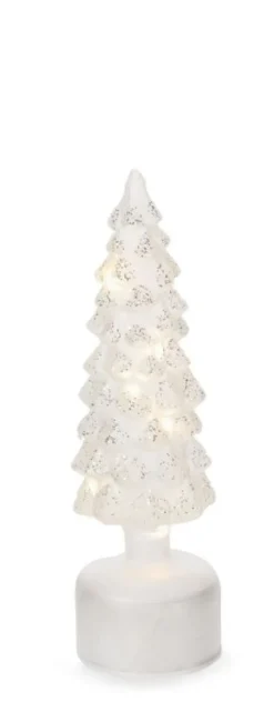 Discount Bizzotto PINO ROTANTE VT FROSTY BIANCO H30 C-LED