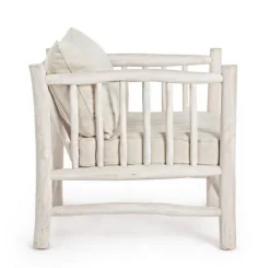 Bizzotto POLTRONA CON CUSCINO IN TEAK - SAHEL