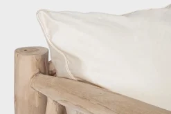 Hot Bizzotto POLTRONA CON CUSCINO IN TEAK - SAHEL