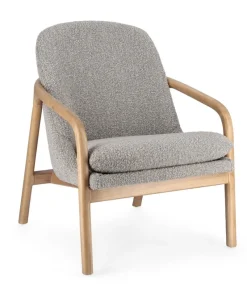 Bizzotto POLTRONA EFFETTO BOUCLE' STONE - ELAIDE