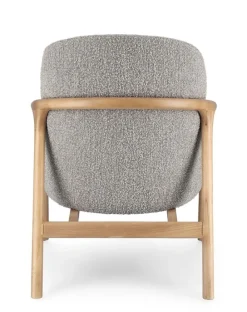 Bizzotto POLTRONA EFFETTO BOUCLE' STONE - ELAIDE