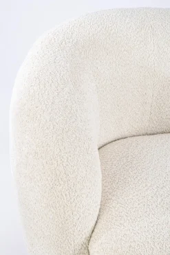 Hot Bizzotto POLTRONA EFFETTO BOUCLE' NATURALE - TECLA