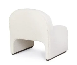 Clearance Bizzotto POLTRONA EFFETTO BUCLE' NATURALE - BASSILLA