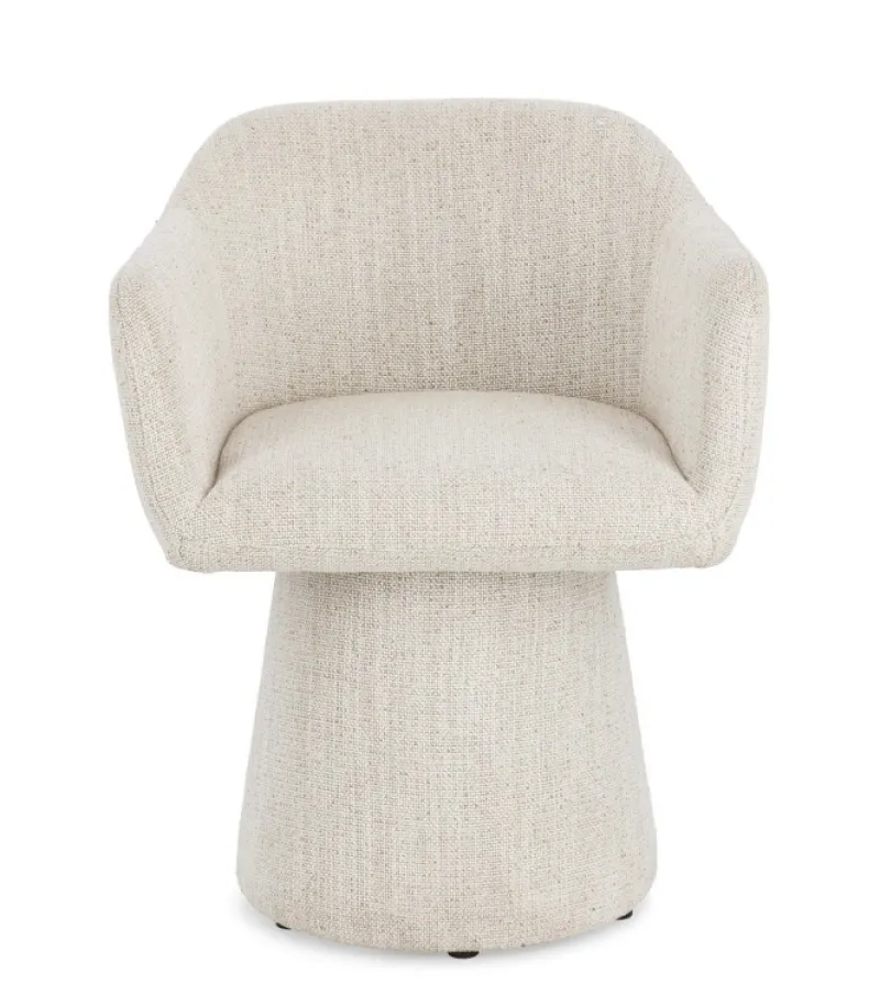 Sale Bizzotto POLTRONA GIREVOLE COLOR GHIACCIO - LOTTIE