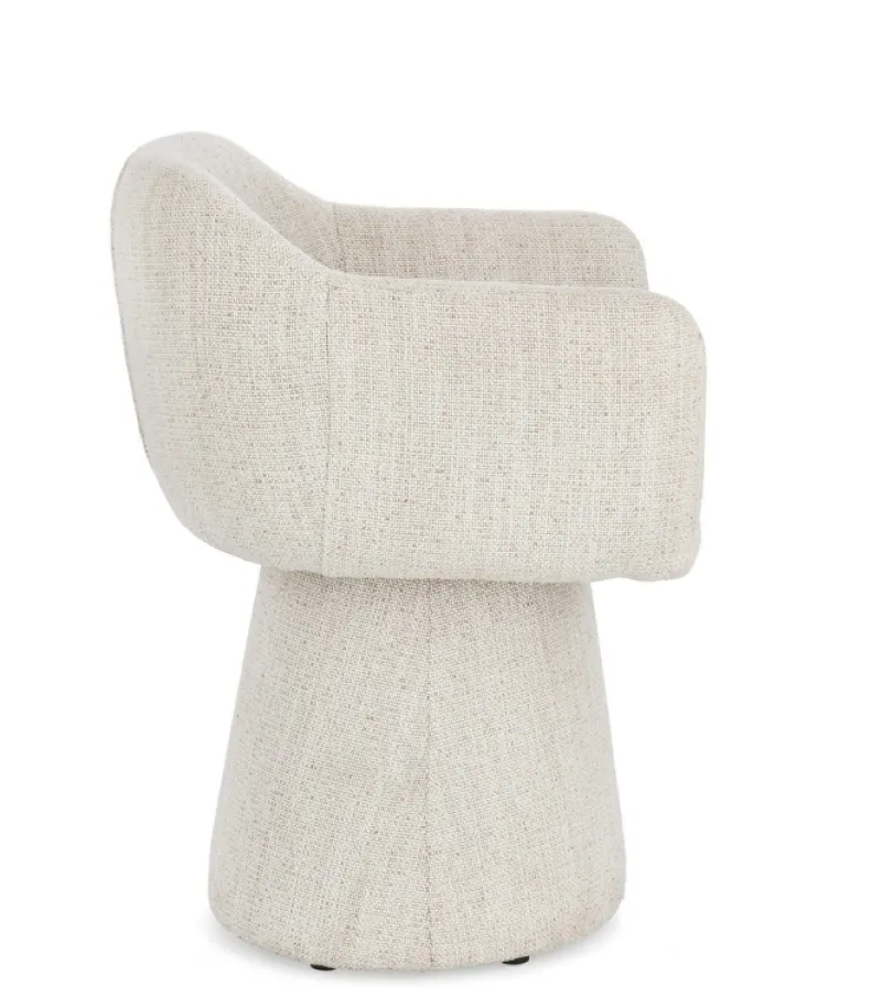 Sale Bizzotto POLTRONA GIREVOLE COLOR GHIACCIO - LOTTIE