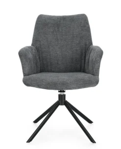 Bizzotto POLTRONA GIREVOLE ALEXANDER GRIGIO SCURO