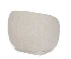 Sale Bizzotto POLTRONA GIREVOLE BRITTANY NATURALE