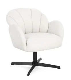 Discount Bizzotto POLTRONA GIREVOLE CHLOE SNOW