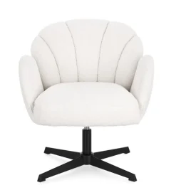Discount Bizzotto POLTRONA GIREVOLE CHLOE SNOW