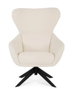 Clearance Bizzotto POLTRONA GIREVOLE HAILEY SNOW