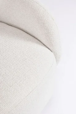 Discount Bizzotto POLTRONA GIREVOLE HARPER BIANCO