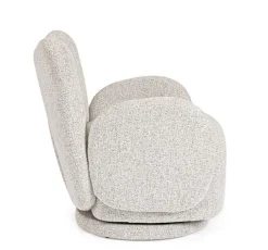 Best Bizzotto POLTRONA GIREVOLE HARPER GRIGIO CHIARO