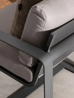 Sale Bizzotto POLTRONA IN ALLUMINIO ANTRACITE YK13 - MERRIGAN