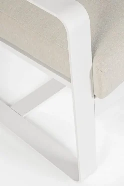 Sale Bizzotto POLTRONA IN ALLUMINIO BIANCO YK11 - MERRIGAN
