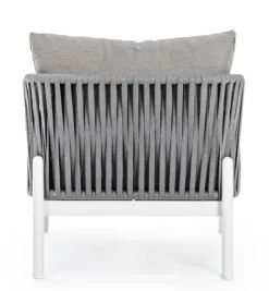 Best Bizzotto POLTRONA IN CORDA PER ESTERNO BIANCO WG20 - FLORENCIA