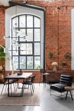 Best Bizzotto POLTRONA IN ECOPELLE NERA - BRIANNA