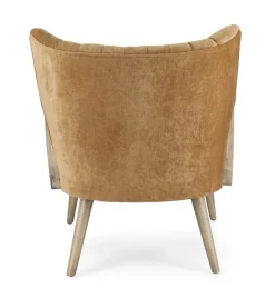 Bizzotto POLTRONA IN LEGNO SENAPE - VIRNA