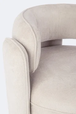 Best Bizzotto POLTRONA IN TESSUTO BEIGE - AISHA