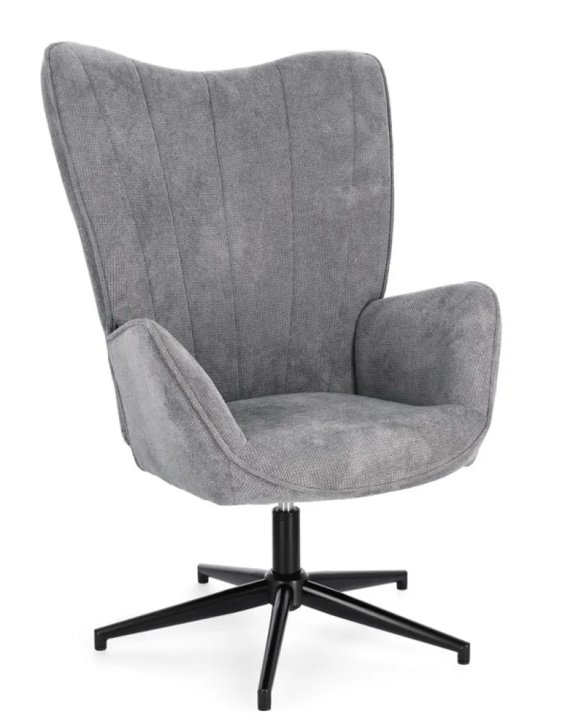 Outlet Bizzotto POLTRONA IN TESSUTO GRIGIO - INAS