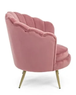 Best Bizzotto POLTRONA IN VELLUTO ROSA ANTICO - GILIOLA