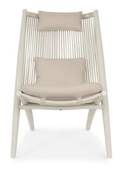Bizzotto POLTRONA LOUNGE C-C ALOHA SANDSHELL
