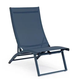 Best Bizzotto POLTRONA LOUNGE RECLINABILE NAVY - TAYLOR