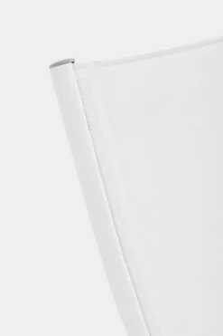 Outlet Bizzotto POLTRONA LOUNGE RECLINABILE BIANCA - TAYLOR