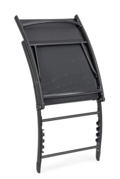 Bizzotto POLTRONA LOUNGE RECLINABILE GRIGIO SCURO - TAYLOR