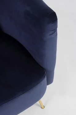 Clearance Bizzotto POLTRONA SFODERABILE BLU - TENBURY