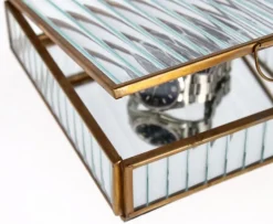 Hot Bizzotto PORTAGIOIE TEHRI RIGHE TRAS OR 17,5X17,5