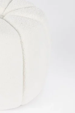 New Bizzotto POUF IN TESSUTO BIANCO - KAROLINA