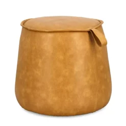 Outlet Bizzotto POUF RUDINA SENAPE