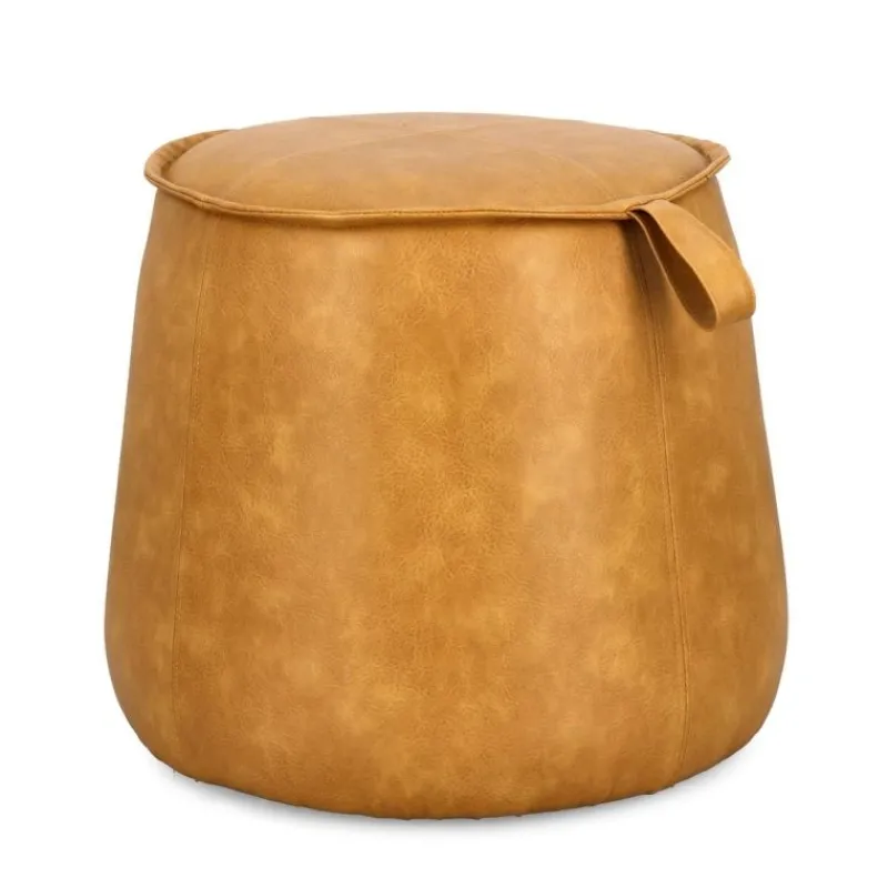 Outlet Bizzotto POUF RUDINA SENAPE