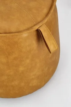 Outlet Bizzotto POUF RUDINA SENAPE