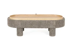 New Bizzotto POUF TANYA C-VASS OVALE GRIGIO