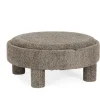 New Bizzotto POUF TANYA C-VASS TONDO GRIGIO