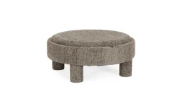 New Bizzotto POUF TANYA C-VASS TONDO GRIGIO