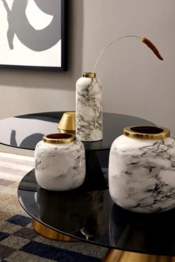 Bizzotto P.VASO MARSHA BIANCO H17