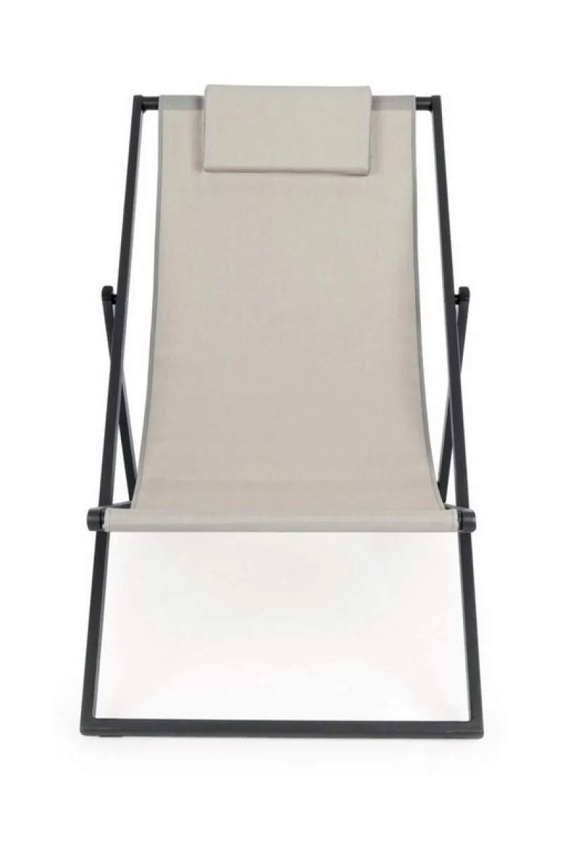 New Bizzotto SDRAIO IN ALLUMINIO GRIGIO SCURO - TAYLOR