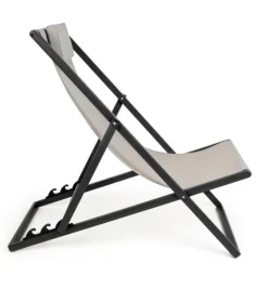 New Bizzotto SDRAIO IN ALLUMINIO GRIGIO SCURO - TAYLOR