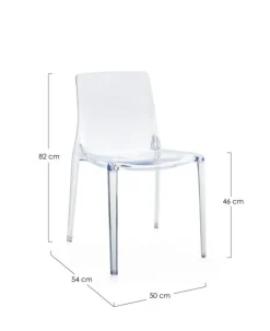 Sale Bizzotto SEDIA ADELE TRASPARENTE