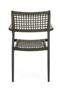 Best Bizzotto SEDIA C-BR CALETA ANTRACITE/VERDE