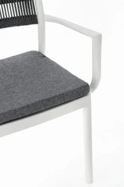 Sale Bizzotto SEDIA C-BR C-C ALVIN BIANCO/GRIGIO SCURO