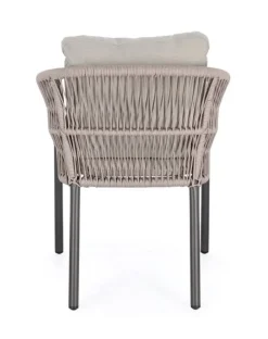 Bizzotto SEDIA C-BR C-C GALDANA ANTRACITE/KHAKI