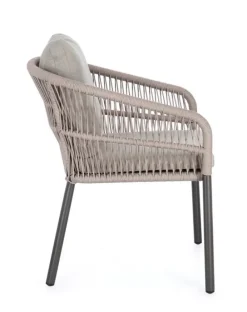 Bizzotto SEDIA C-BR C-C GALDANA ANTRACITE/KHAKI