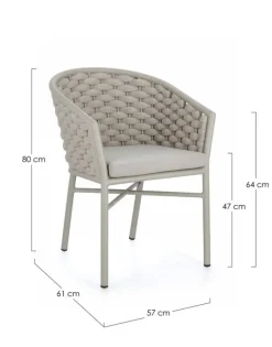 Hot Bizzotto SEDIA C-BR C-C MARGALIDA SATURN